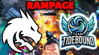 Team SPIRIT vs TIDEBOUND - RAMPAGE ELIMINATION ▌WALLACHIA SEASON 4 DOTA 2