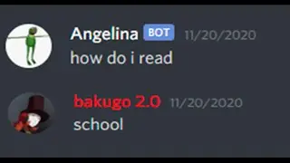 When a bot wants to learn to read | Funniest Discord Messages