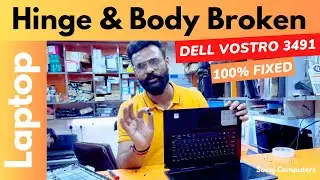 Fixing #Hinge and Body Issues on #Dell Vostro 3491 #Laptop | Repair Guide