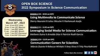 [Open Box Science] 2022 Symposium in Science Communication