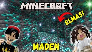 🧱ECE İLE MINECRAFT SURVIVAL MOD👍ELMAS MADENİNE DALIYORUZ🌳MUHAMMET EFE ARI🐝ARIGİLLER🐝MINECRAFT RP