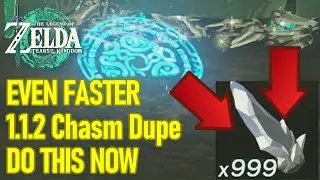 Chasm dupe just got WAY FASTER, new BEST 1.1.2 duplication glitch method, Zelda Tears of the Kingdom