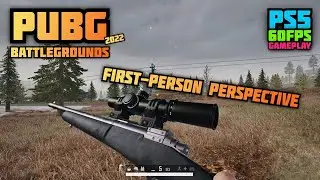 PUBG PS5 Gameplay [60FPS] First Person