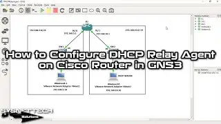 How to Configure DHCP Relay Agent on Cisco Router in GNS3 | SYSNETTECH Solutions