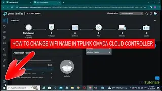 How to Change Wifi Name in TP Link Omada Cloud Controller  / Edit Wireless Network Name in Omada