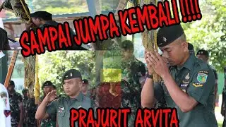 SAMPAI JUMPA KEMBALI‼️Upacara Korps Pindah Satuan Prajurit Arvita