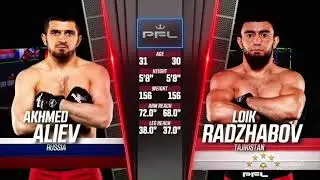 PFL 4. Лоик Раджабов - Ахмед Алиев | Okko ММА