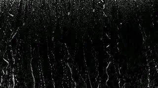 Футаж  Капли дождя на стекле  3 Footage Rain