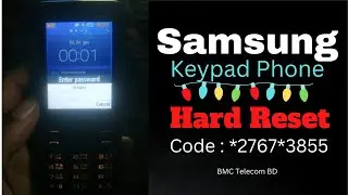 Samsung B350E Hard reset / samsung b350e master reset code/Phone lock solution