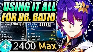 I Spent 3000 TBP To Make Dr Ratio HUGE! (Honkai: Star Rail)