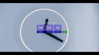 Best Digital Clock Using Javascript | How To Make a Digital Clock | Digital Clock