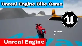 Unreal Engine Bike Tutorial video | Unreal Engine How to make Bike Game In UE5 #UE5 #UE4 #Bike