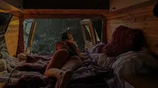 rain sounds for sleeping or studying - Gentle Night Rain - to Sleep FAST