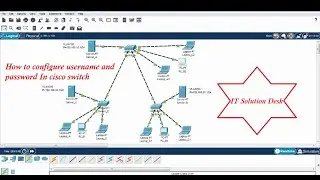 How to configure username and password In cisco switch | set Hostname and Password In cisco switch