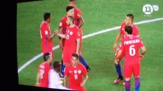 Pelea de Alexis Sanchez Vs Gonzalo Jara ( Chile Vs Panama ) subt (original)