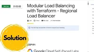 Modular Load Balancing with Terraform - Regional Load Balancer | 