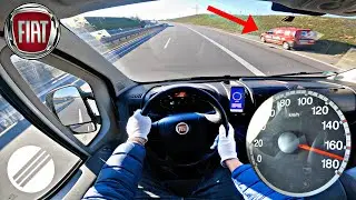 Fiat Ducato 130 Multijet TOP SPEED DRIVE ON GERMAN AUTOBAHN 🏎