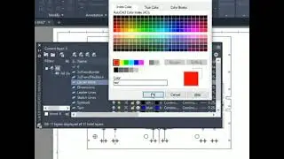 AutoCAD's layer states provide a snapshot of the existing layers and settings | AutoCAD Layer |