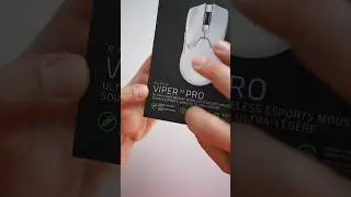 Razer V2 Pro ASMR unboxing