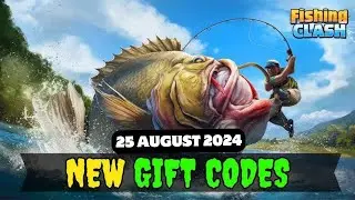 ✴️NEW✴️ FISHING CLASH GIFT CODE FOR 25-AUGUST 2024 || FISHING CLASH CODES