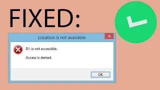 FIX: is not accessible access is denied (Solved)