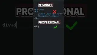 Beginner vs Pro Developer 🫢😱 