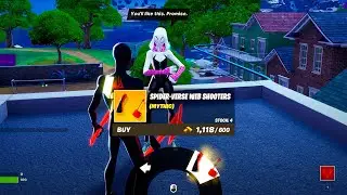 How to Purchase an item from Gwen Fortnite