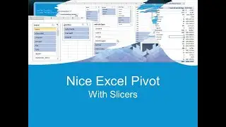 Nice Excel Pivot. With slicers.