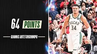 EVERY POINT From Giannis Antetokounmpo's HISTORIC Performance | 