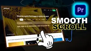 HOW TO CREATE SMOOTH WEBSITE SCROLLING EFFECT IN PREMIERE PRO