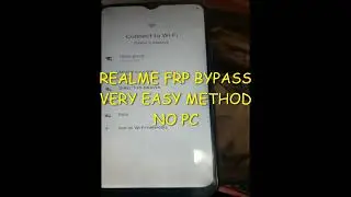 realme c11 frp bypass