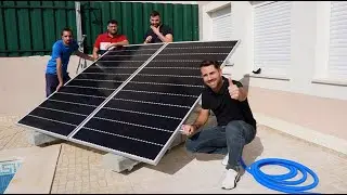 Paineis Solares em PLATAFORMA Móvel !!! Fotovoltaico