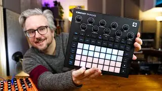 Novation CIRCUIT TRACKS — NEW improved design, MIDI SEQUENCER & audio inputs!