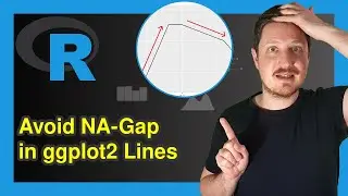 Connect Lines Across Missing Values in ggplot2 Line Plot in R (Example) | Avoid Gap for NA Values