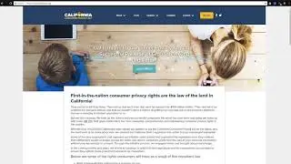 News: California's Consumer Privacy Act of 2018 (AB 375)