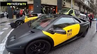 2 Lamborghini TAXIS x Barcelona? Con Josef Ajram & Sebas Romero by PRMotor TV Channel