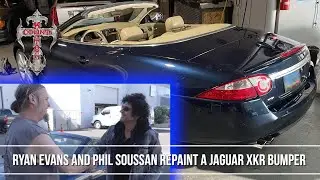 Phil Soussan (ex-Ozzy Osbourne) Repaints his Jaguar XKR with Ryan Evans at Count’s Kustoms