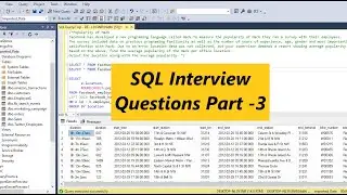 SQL Interview Question Part - 3 | Asked by Facebook