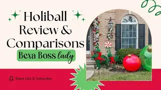 HOLIBALL REVIEW - Are they worth the money? Review and Comparison Holiday Decor