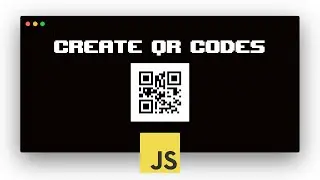 Create QR codes in JavaScript