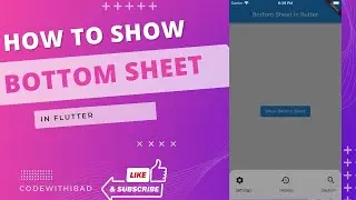 A Beginners Guide to the Flutter Bottom Sheet | Tutorial