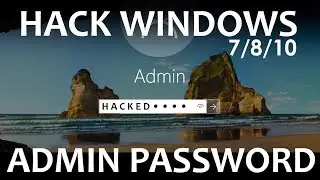 How to Reset Windows 10 / 8 / 7 Administrator Password (offline)