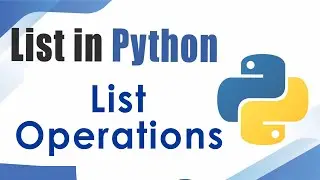 List Operations in Python Programming Tutorial II Python I Learn Python from Scratch I KSR Datavizon