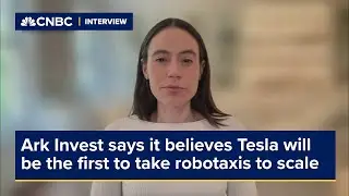 Ark Invest says it believes Tesla will be the first to take robotaxis to scale