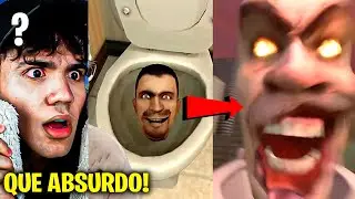 SKIBIDI TOILET é a coisa mais ATERRORIZANTE que eu já vi na vida…