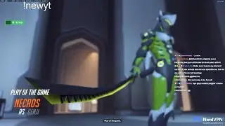 OW 2 NEW GAME OVERWATCH 2! POTG! NECROS INSANE GENJI OVERWATCH 2 GAMEPLAY