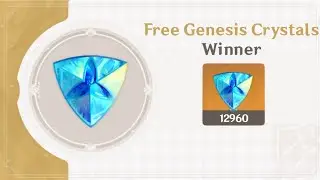 12960 Genesis Crystals Giveaway Results