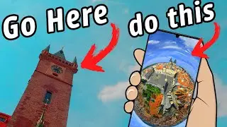 Smartphone's 360 Photo on a top of a Tower [tutorial]