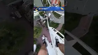 Это самые быстрые американские горки 😱🔥🎢