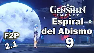 💯¡ ABISMO 9 FULL ESTRELLAS EXCLUSIVO PARA F2P! (VERSION 2.1) | GENSHIN IMPACT |